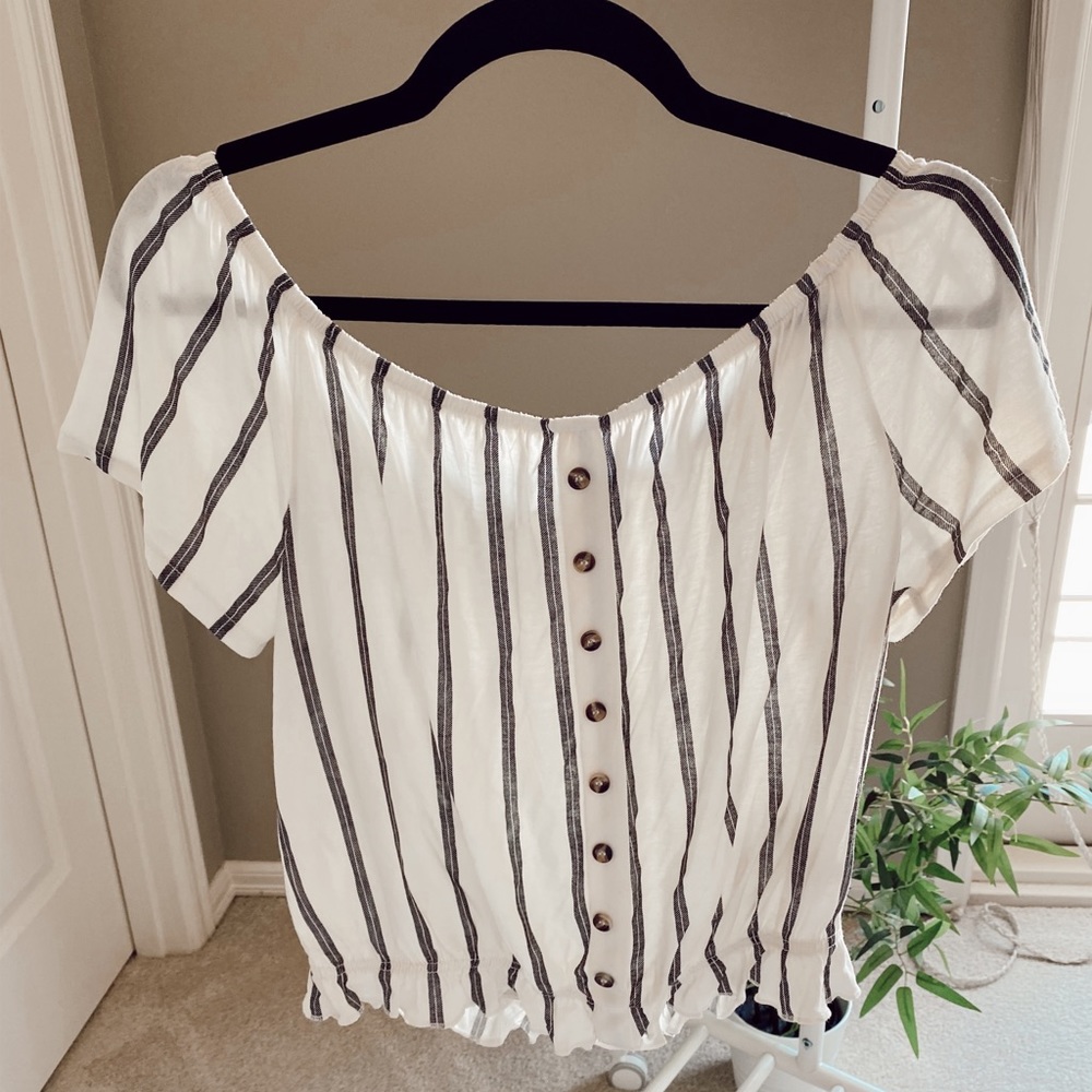 H&M off the shoulder top